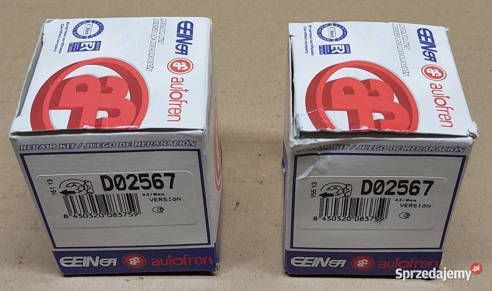 2x AUTOFREN D02567 TŁOCZEK ZACISKU NISSAN SERENA Mielęcin sprzedam