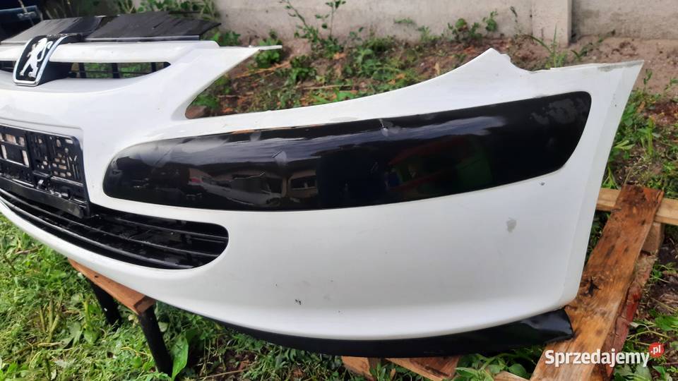 zderzak przedni biały Peugeot 307 Dębno sprzedam