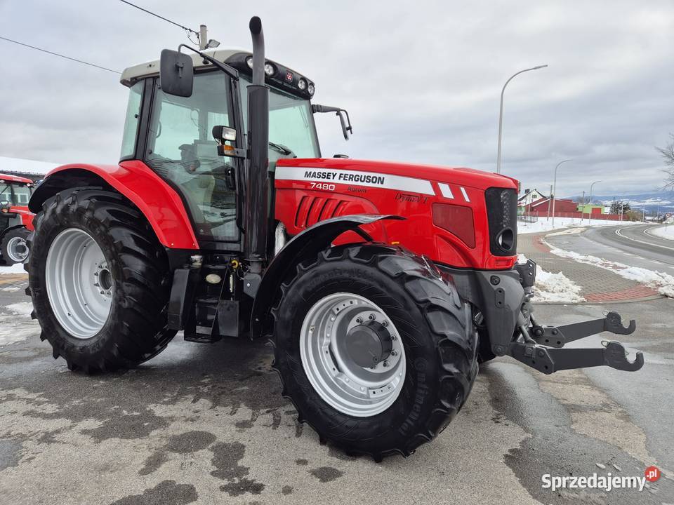 Ciągnik Massey Ferguson 7480 DYNATV Rolnictwo Chełmiec