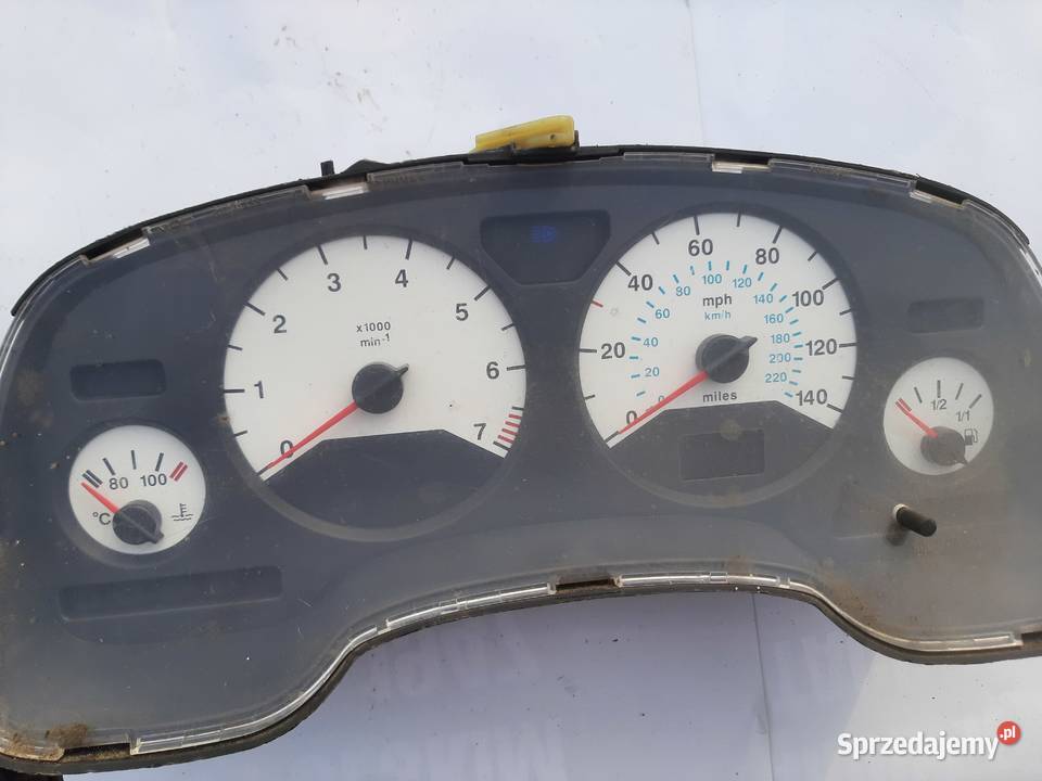 Opel Astra G II Licznik Zegar Europa białe Ksawerów