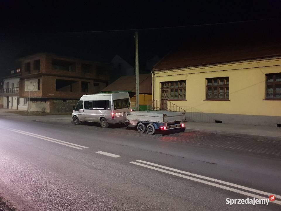 Przyczepa samochodowa dwuosiowa z hamulcem Dzierżoniów sprzedam