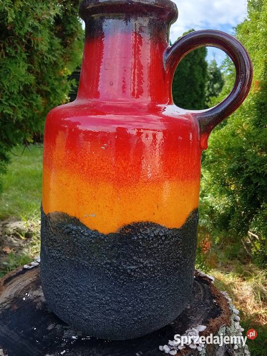 Fat lava duży ceramiczny dzban Antyki, Sztuka, Kolekcje Grójec