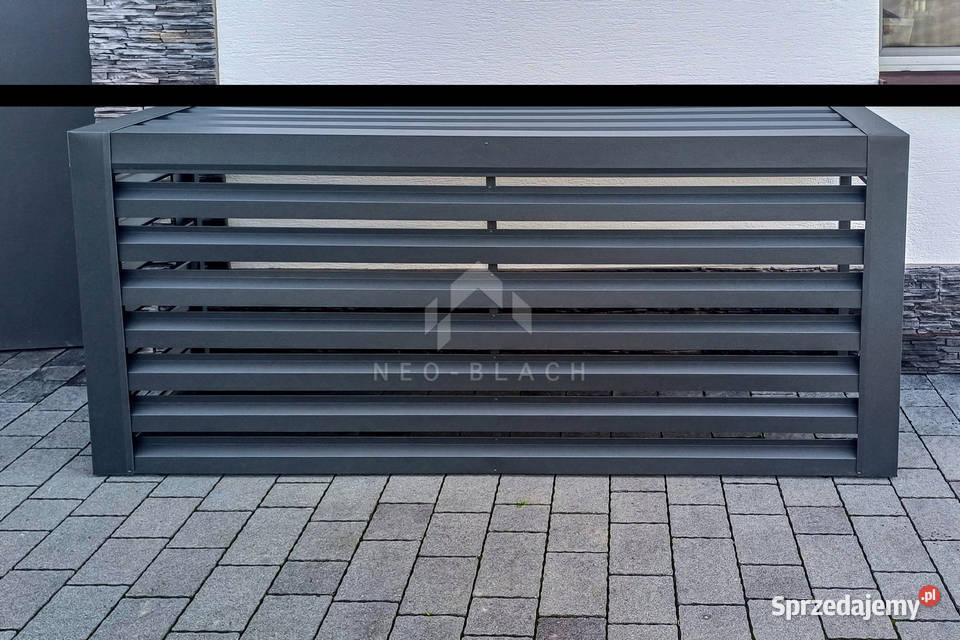 Osłona Klimatyzatora 100x50x60 Antracyt Zabudowa Jarocin sprzedam