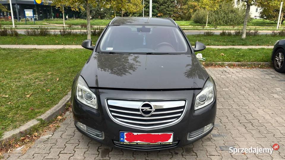 Opel Insignia 20 CDTI Kombi 2011 Uszkodzony Wrocław