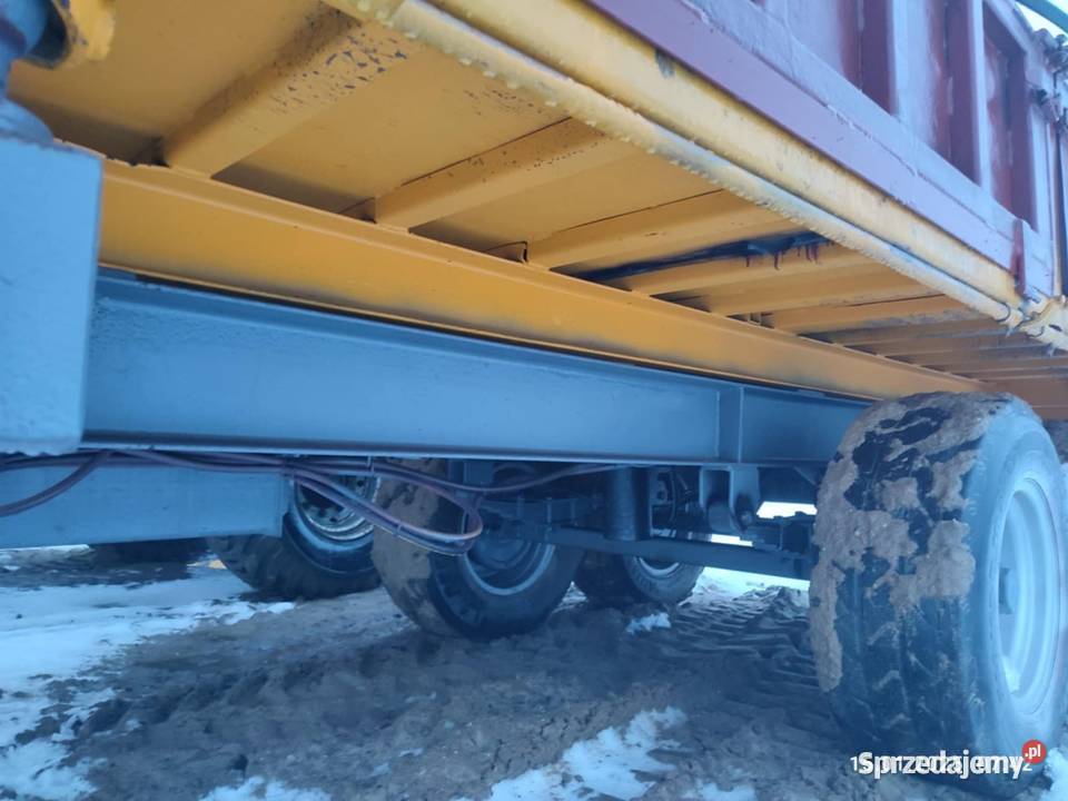 Przyczepa tandem navtec 3x wywrotka metaltech 9000kg kujawsko-pomorskie