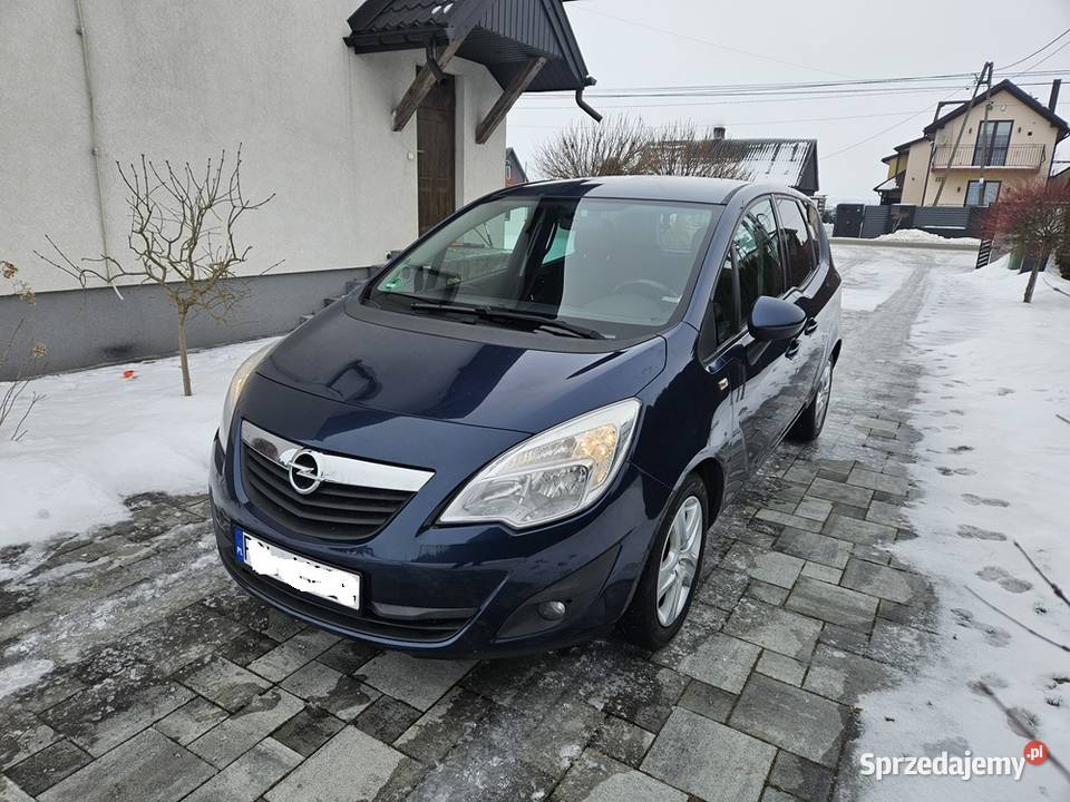 OPEL MERIVA B 2011R 14 TURBO BENZYNA elektryczne lusterka mazowieckie Tczów sprzedam