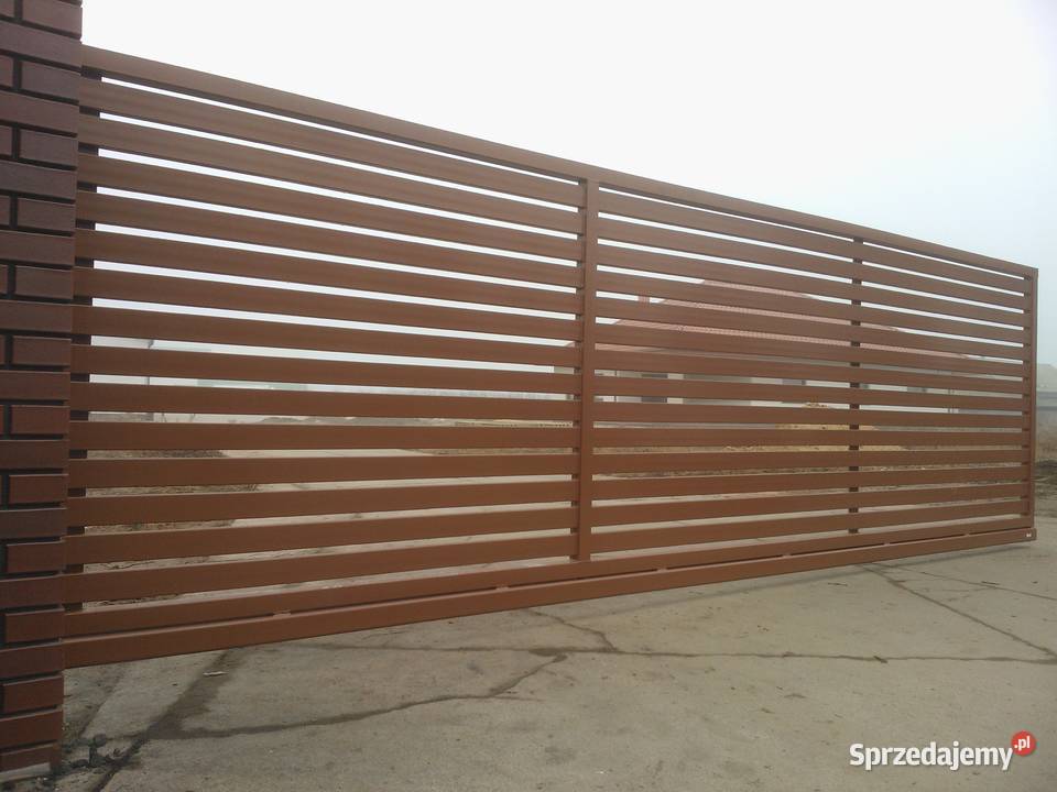 Brama przesuwna 500x120 MASTER 83 ogrodzenia