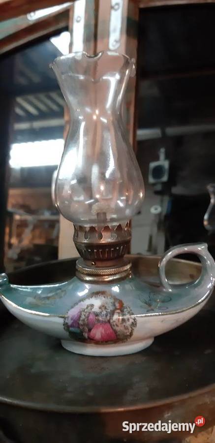 Lampa Naftowa biały Sosnowiec