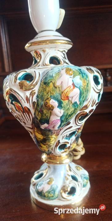 Lampka elektryczną z włoskiej manufaktury Capo Gdańsk