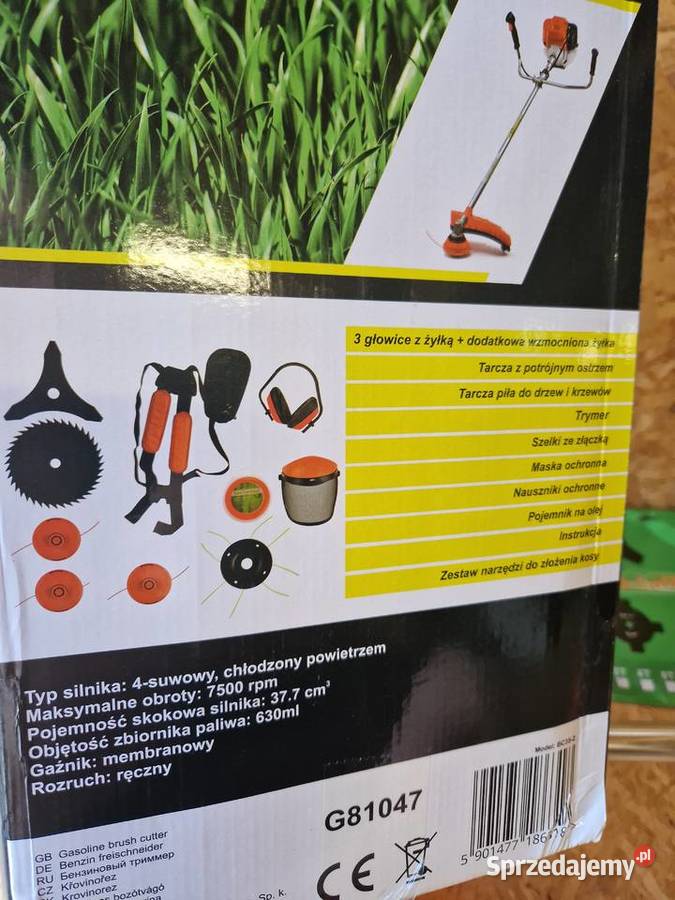 Kosa Spalinowa Podkaszarka 4Suwowa GEKO G81047