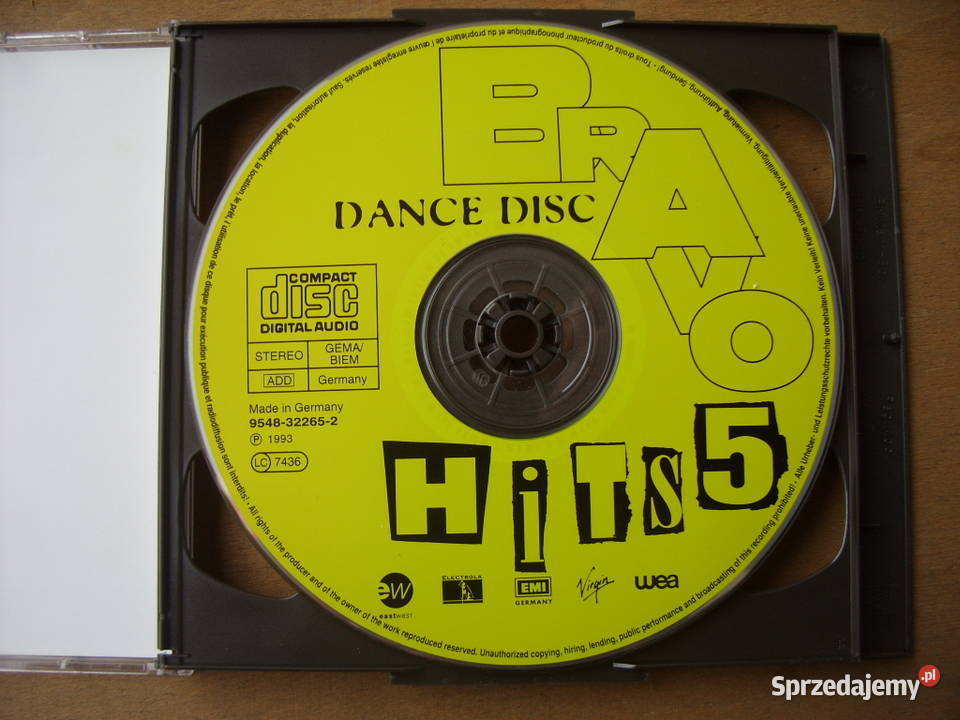 Skladanka CD BRAVO HITS 52CD 1993 CD Wołów sprzedam