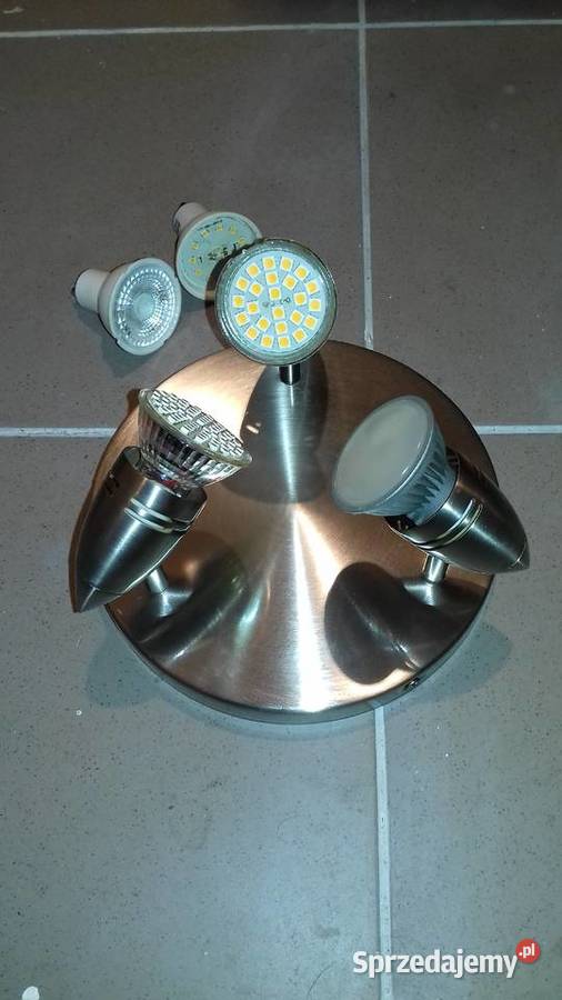 Lampa kinkiet LED 3 ramienny stal nierdzewna Kołobrzeg