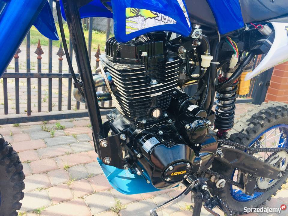 Cross PitBike Loncin 250 4T Super Stan akryl Golczewo