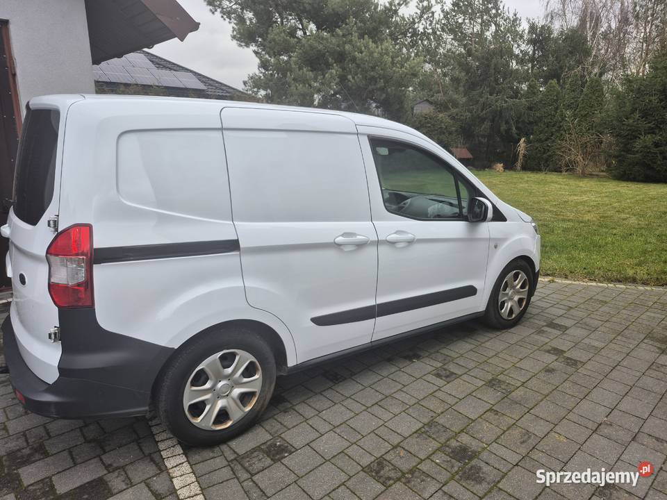 Ford Transit Courier 15 Diesel 2018 r przebieg Samochody dostawcze Ostrołęka