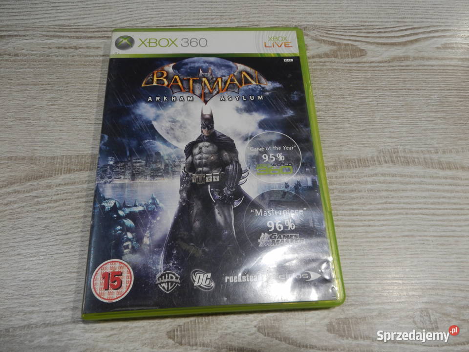 Gra Xbox 360 Batman Arkham Asylum Leżajsk