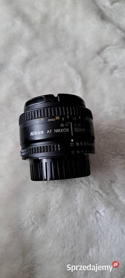 Obiektyw Nikon Nikkor 50 mm 118 D zachodniopomorskie Kołobrzeg sprzedam