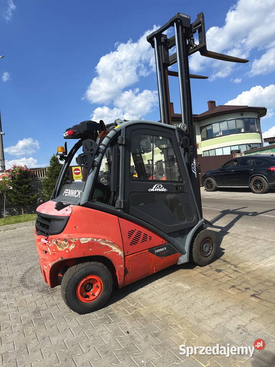 wózek widłowy LINDE H20T600 EVO LPG kabina klima Działoszyn