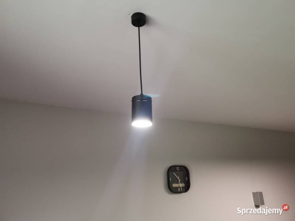 Dwie lampy wiszące sufitowe do salonu pokoju LED Gdynia