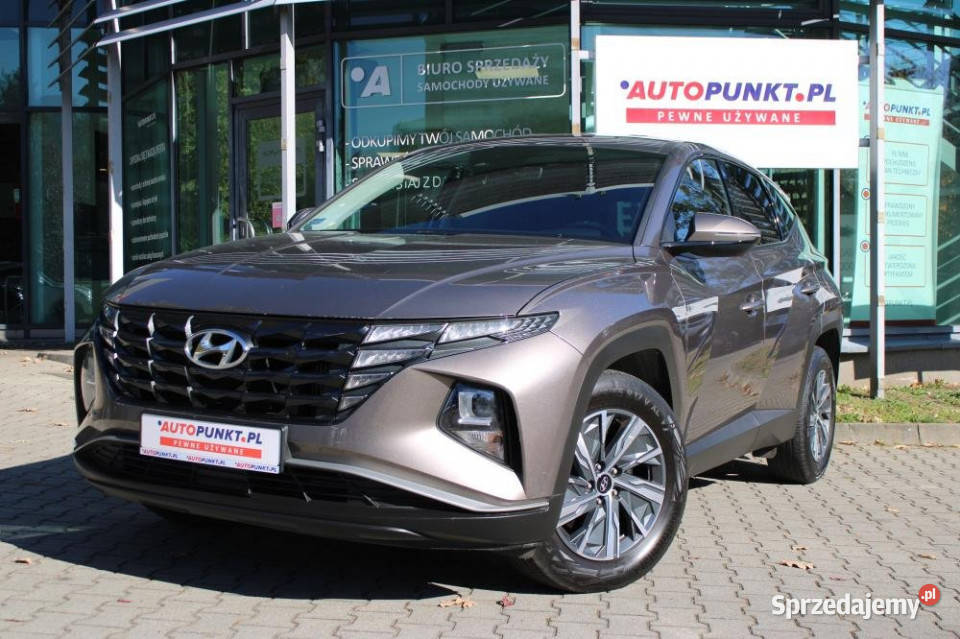 HYUNDAI Tucson 2021r Salon ASO IWŁ Podgrzewane śląskie Chorzów
