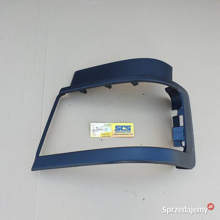 SCANIA R S RAMKA REFLEKTORA LAMPY LEWA 2427875 Bieleń