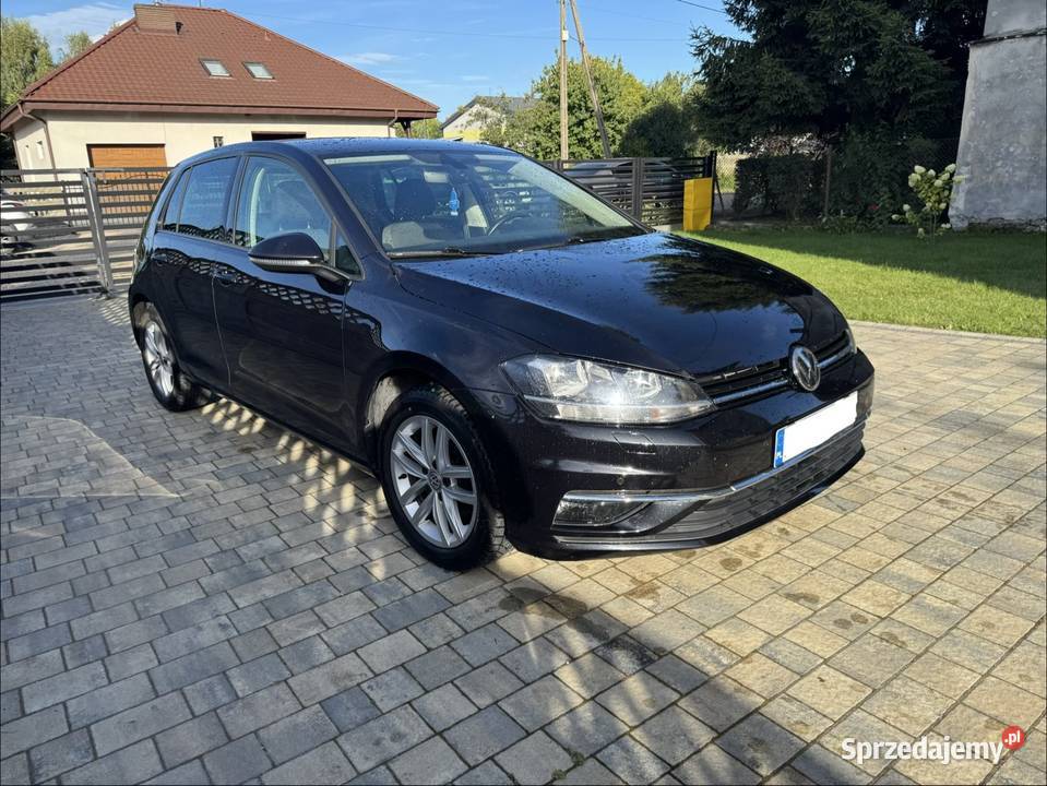 Volkswagen Golf VII 14 TSI czarny Tomaszów Mazowiecki