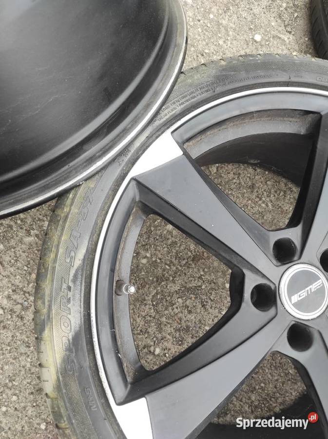 Komplet kół felg aluminiowych 5x112 19 rotor GMP sprzedam