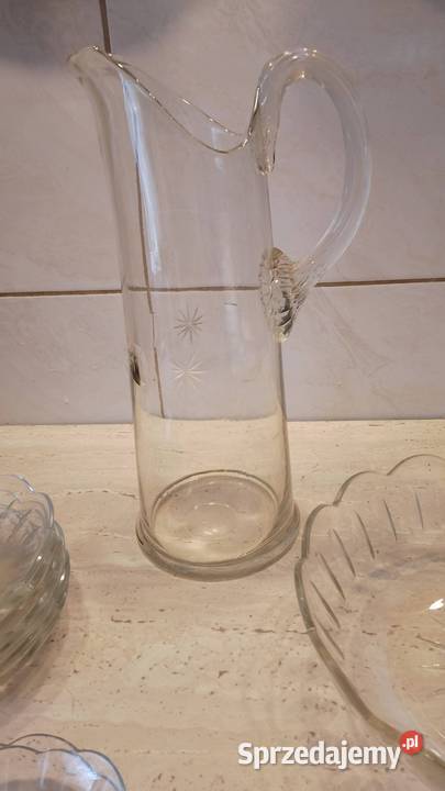 DzbanekMisa talerzyki przedwojenne Nakło nad Notecią