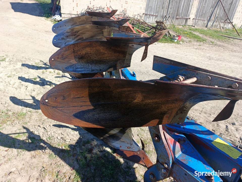 Pług 4 skibowy obrotowy Fiskars overum agrolux Skrzydłowo