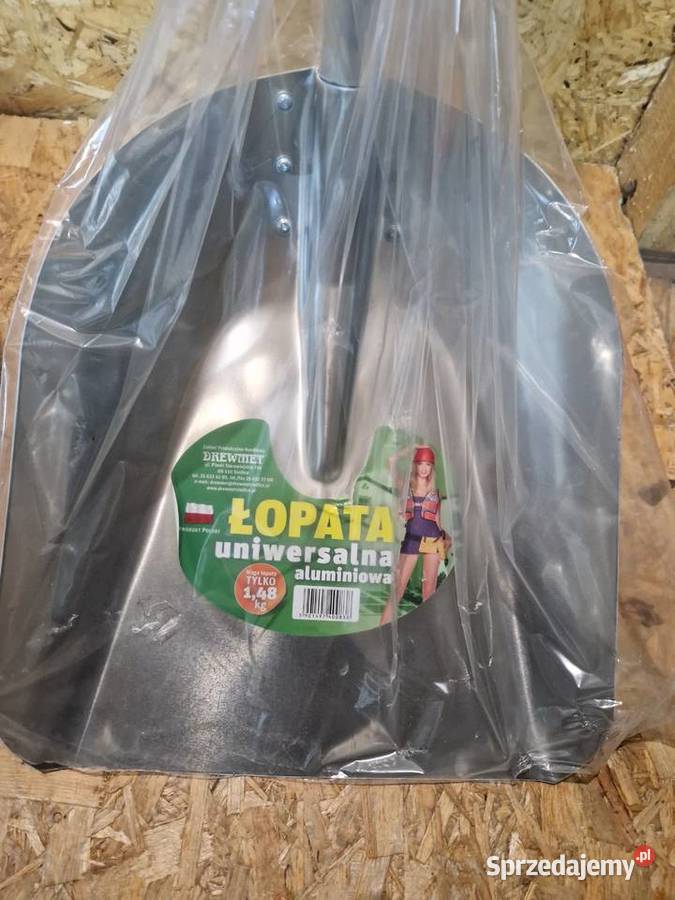 Łopata uniwersalna aluminiowa do zboża śniegu Głogowa