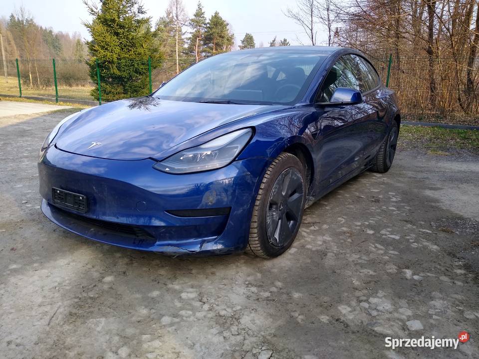 Tesla model 3 2022 12100 uszkodzony Żywiec