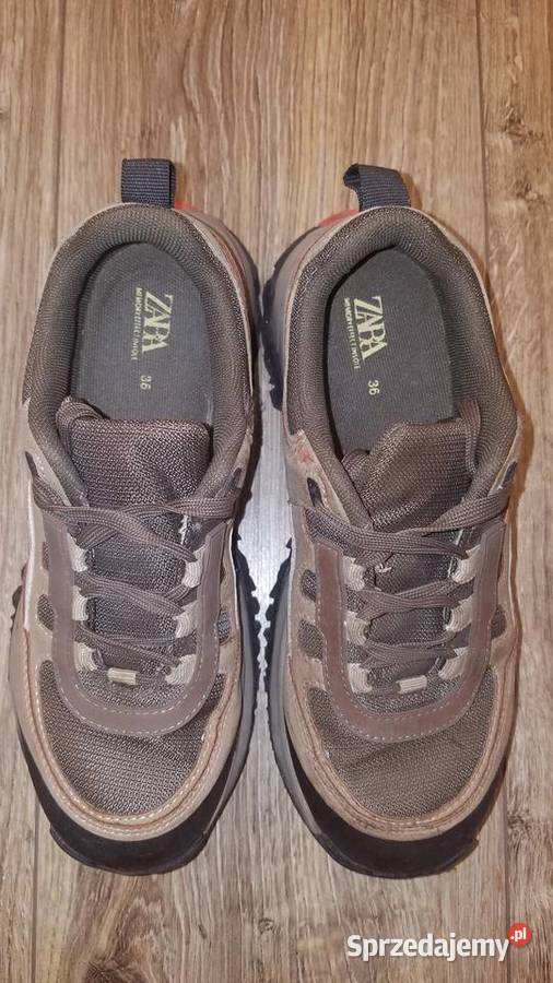 Buty ZARA 3536 23 modne półbuty odblaski stan Białystok sprzedam