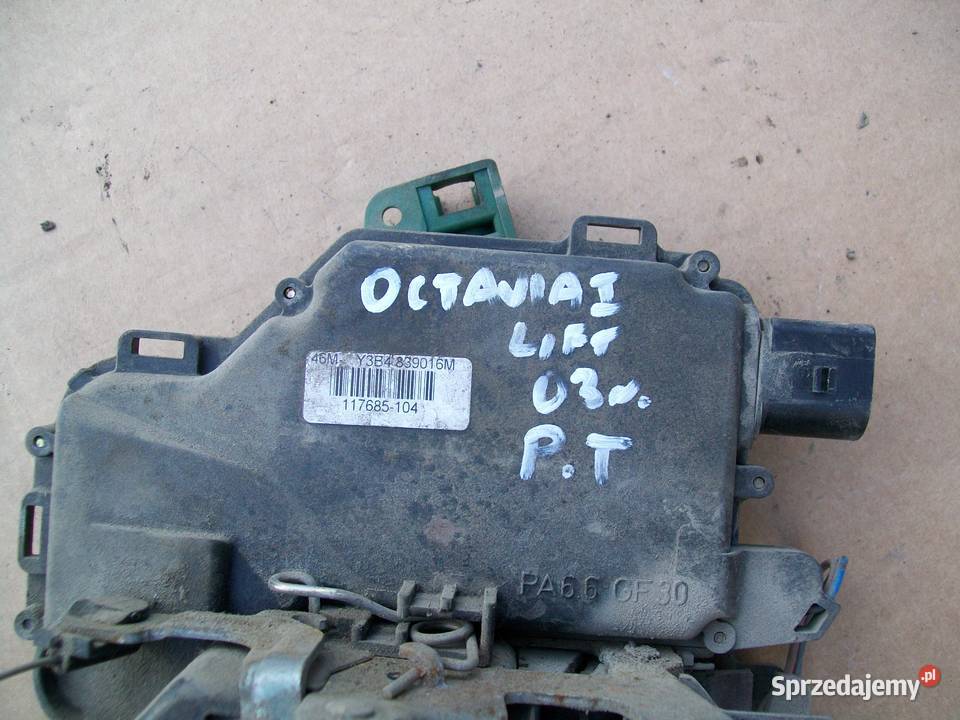 Octavia I Lift Zamek prawy lewy przod przedni osobowe Zamki, wkładki i kluczyki Mińsk Mazowiecki