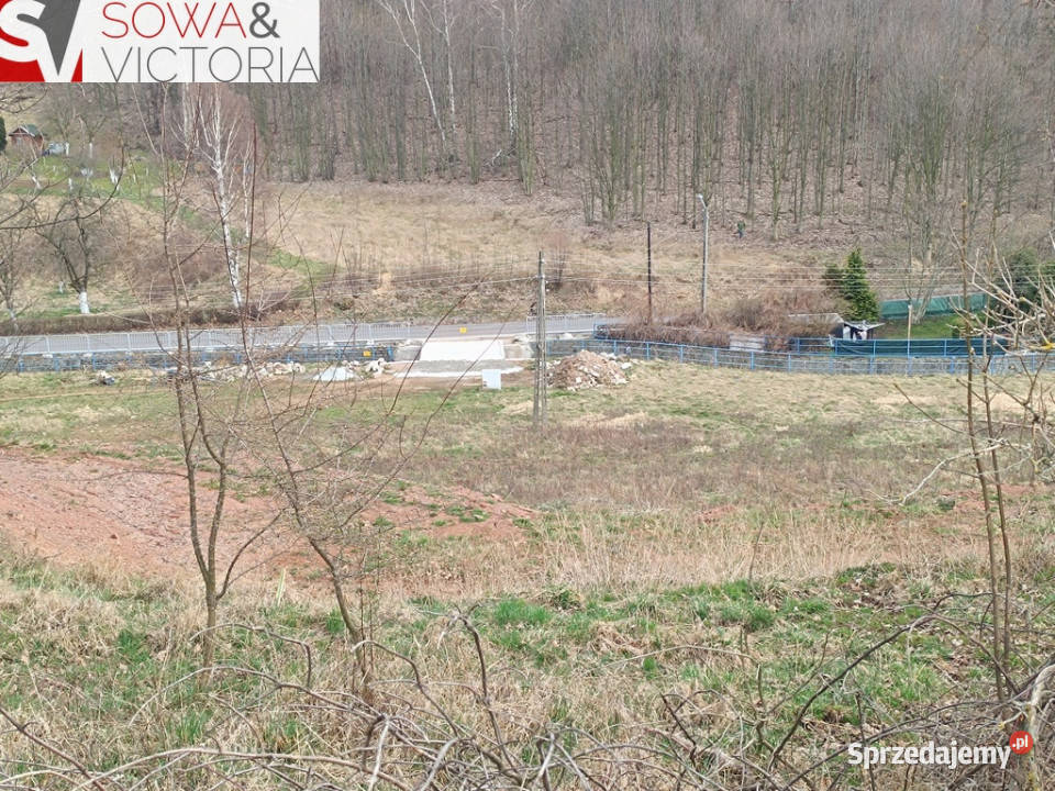 Malownicza działka w pobliżu Szczawna Zdroju Struga
