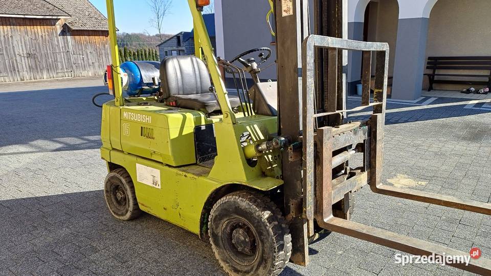 Wózek widłowy Mitsubishi fg15 małopolskie Miechów sprzedam