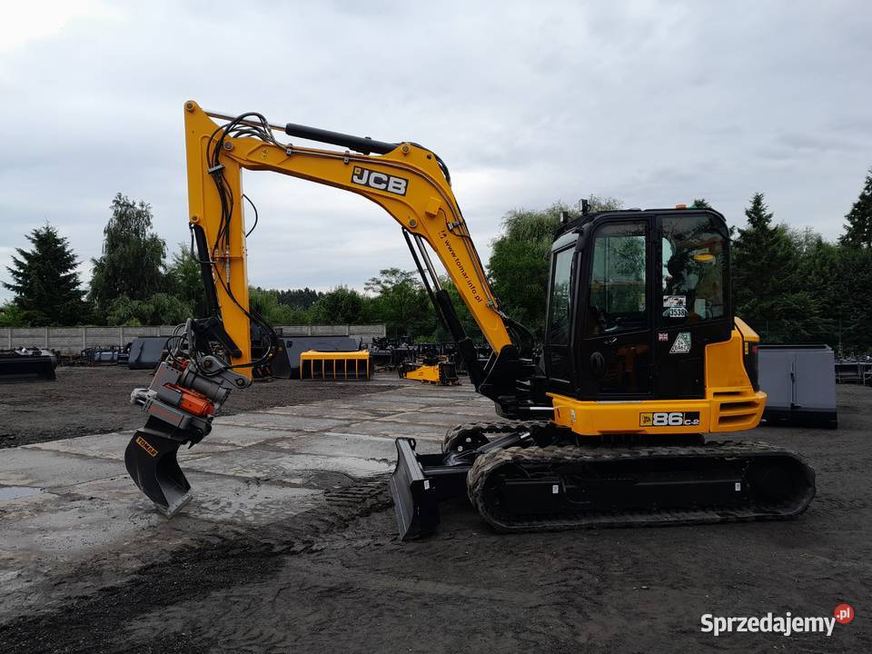 JCB 86C2 ROTOTILT 2020R KOPARKA GĄSIENICOWA CAT Krotoszyn sprzedam