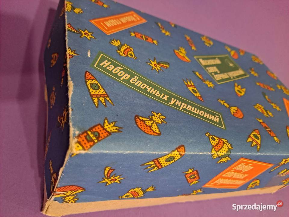 Bombki Bańki ozdoby choinkowe PRL vintage Kraków