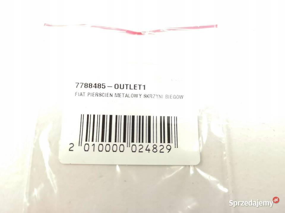 PIERŚCIEŃ METALOWY SKRZYNI BIEGÓW FIAT 500 2007