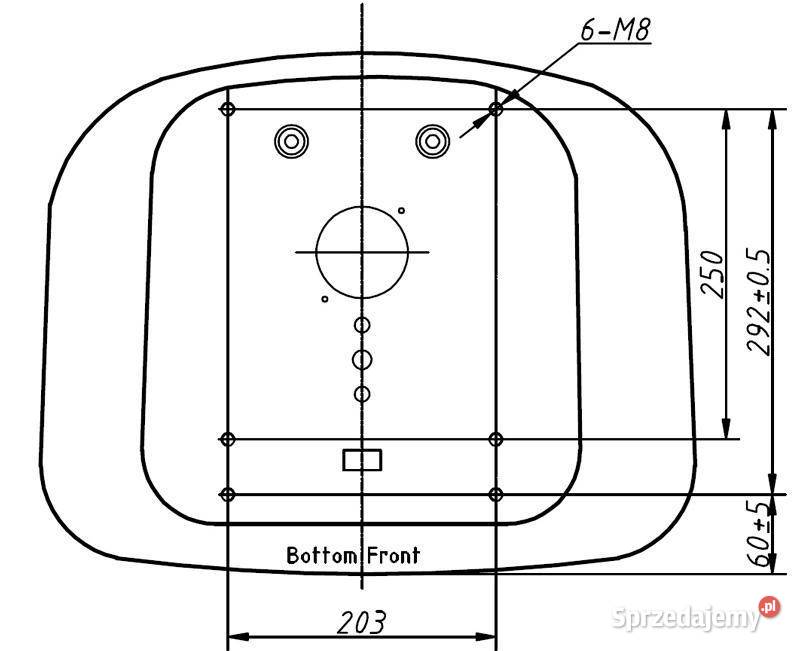 Siedzenie operatora 485x500x350 mm 170001 wielkopolskie Opalenica