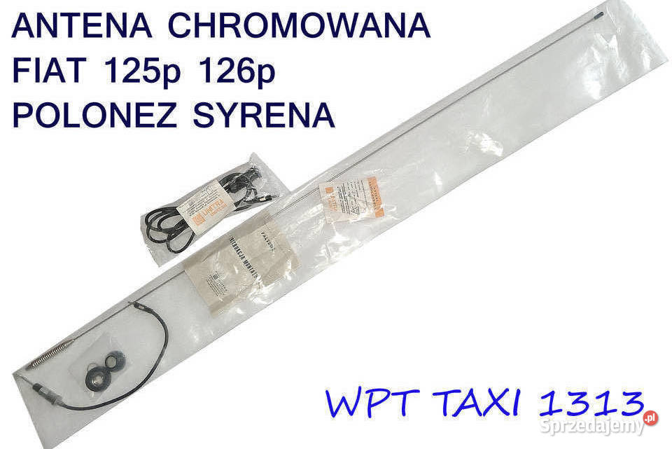 ANTENA 125p 126p Syrena Polonez FIAT FSO CHROM Białogard