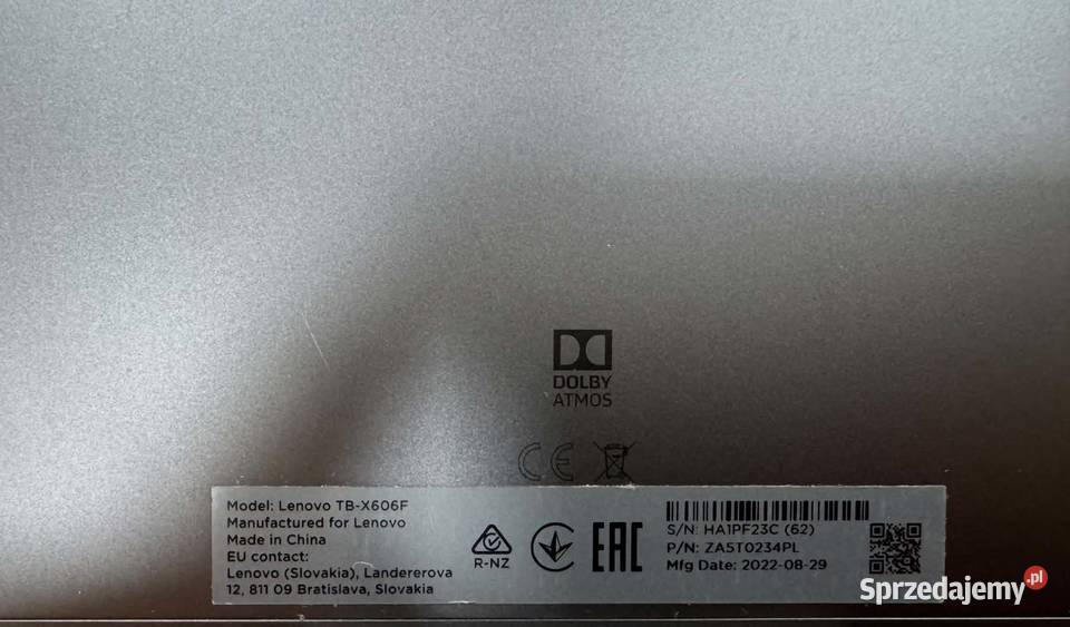 Tablet Lenovo Tab M10 Plus 106 warmińsko-mazurskie Elbląg