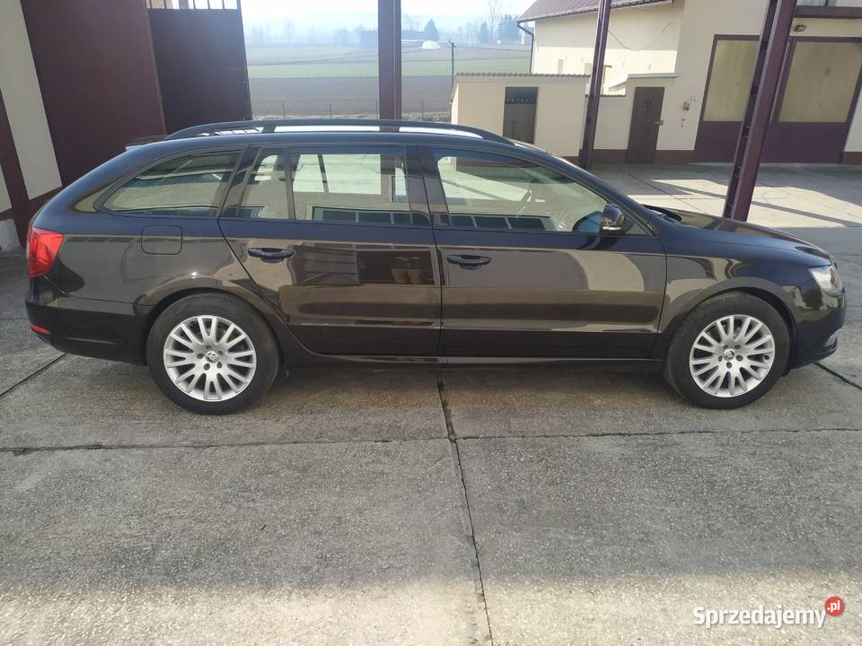 Skoda Superb II lift 20 TDI salon polska elektryczne lusterka Kozubów