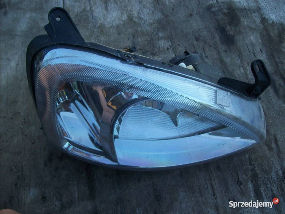 Corsa C Lampa prawa przednia prawy przod TYC Lampy przednie Mińsk Mazowiecki