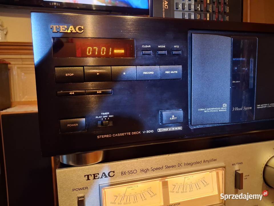 Piękny klasyk Deck TEAC V3010 Elektronika