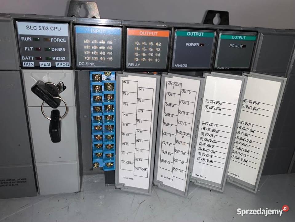 Allen Bradley SLC 500 1746NI4 4 channel Analogue Pozostałe Warszawa