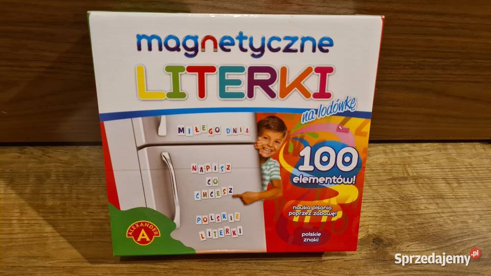 Literki magnetyczne na lodówkę 100 Alexander Warszawa