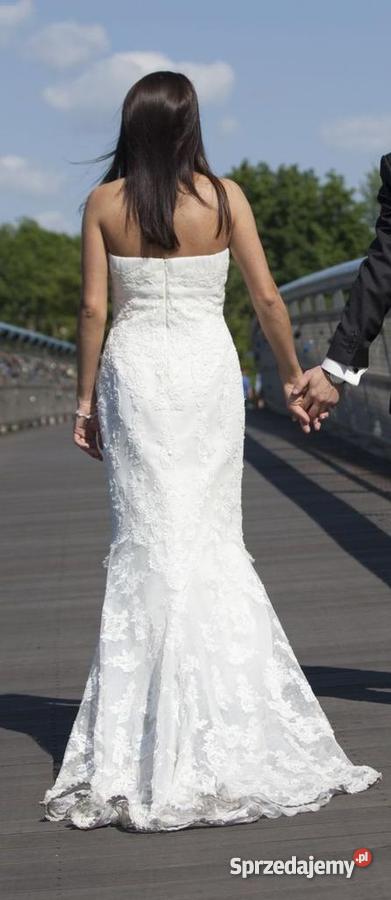 SUKNIA ŚLUBNA MADONNA PRONOVIAS 2012 model SILA małopolskie Kraków