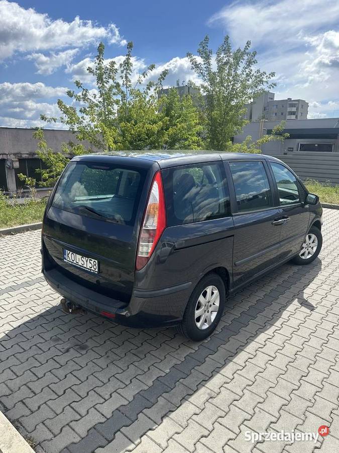 Fiat Ulysse 20 Benzyna LPG 2004 8 osób centralny zamek śląskie Mysłowice