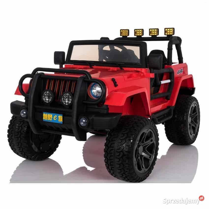 MEGA JEEP 4X42X12V Z REDUKTOREM NAPĘDU EXCLUSIVE kujawsko-pomorskie Toruń sprzedam