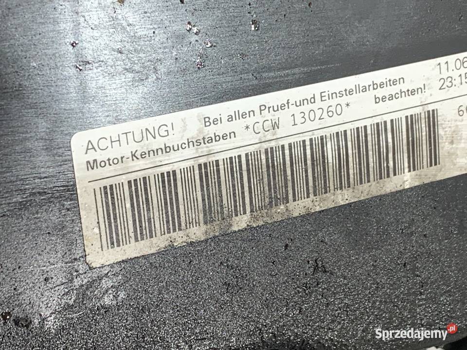 SILNIK AUDI 30 240 CAP 0715 A4 B8 Motoryzacja podkarpackie