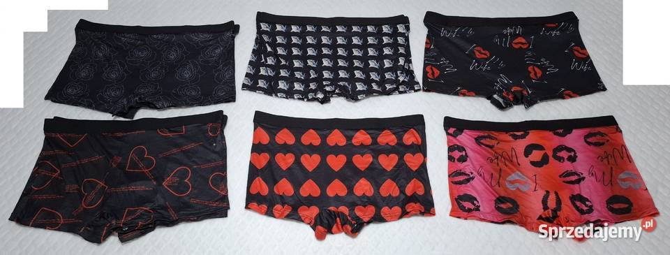 Bokserki męskie majtki bielizna męska kolorowe Czeladź